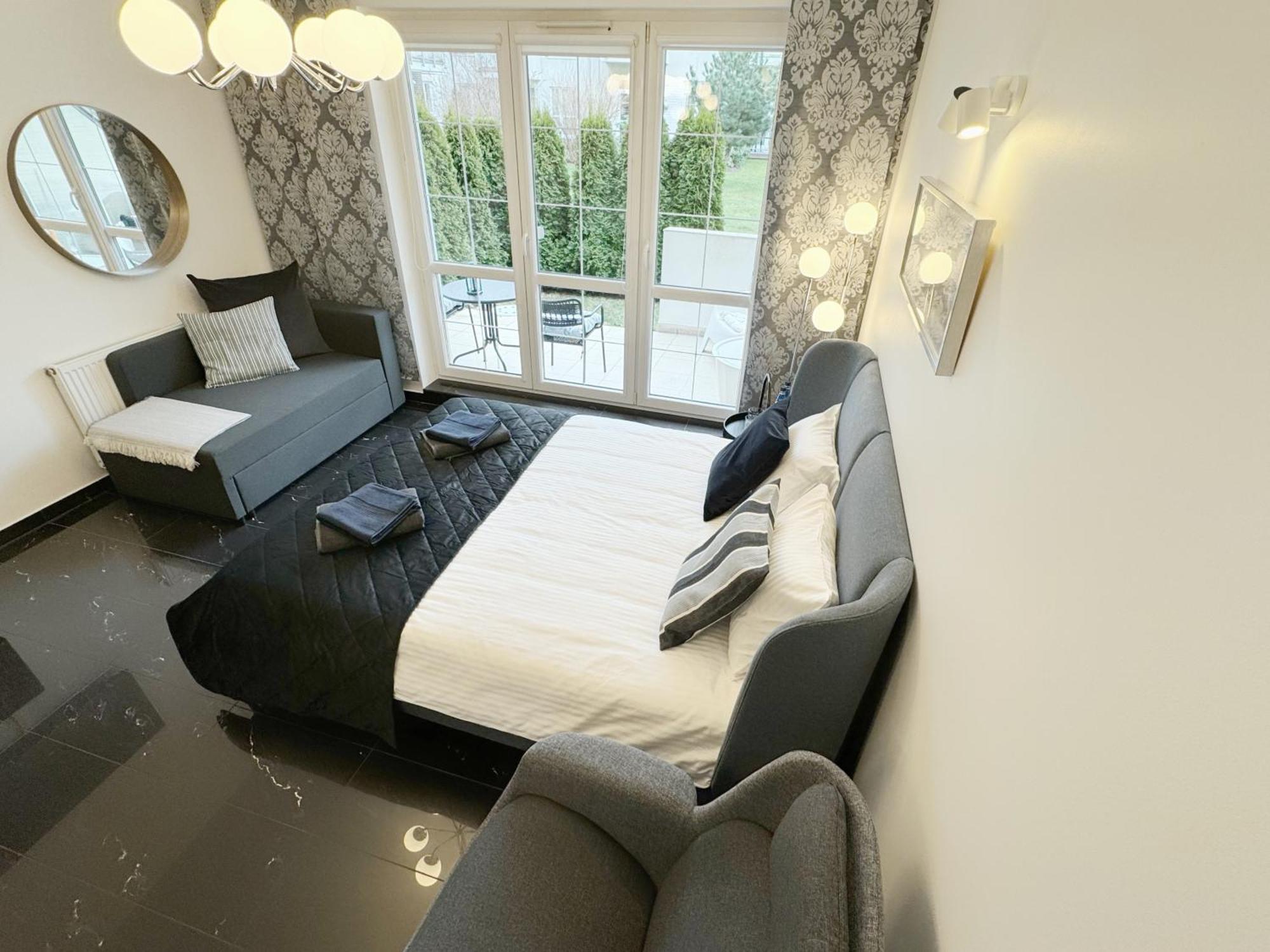 Baltic Apartament Studio Z Ogrodkiem Grzybowo Kolobrzeg Exterior foto